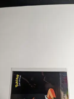 TOPPS Pokemon MOVIE ANIMATION EDITION #30 Rescuing Pikachu Foil blue Logo - Image 3