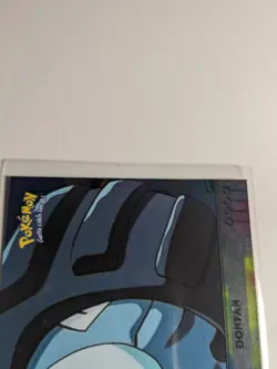 Topps DONFAN (DONPHAN) #11 ERROR Holo Pokemon The First Movie Blue Logo - Image 3