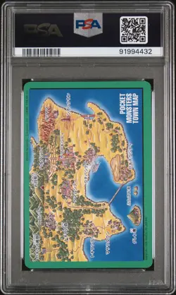 1996 POKEMON JPN BANDAI CARDDASS VENDING #000 VENUSAUR TRAINER PSA 8 - Image 2