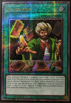 YuGiOh Reasoning Quarter Century Secret Rare 1st Edition RA01-EN052 - Image 1