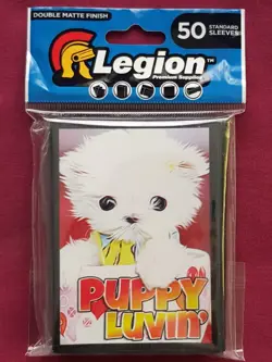 Legion Card Protector Sleeves Puppy Luvin' 50 Pack MTG Yugioh Pokemon - Image 1