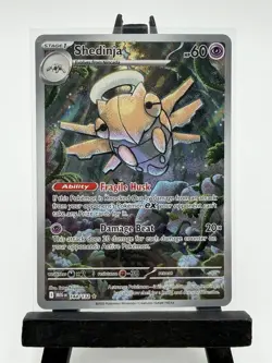 Pokemon TCG Shedinja Card 144/132 Mega Evolution NM Condition - Image 1