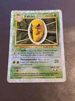 Pokemon TCG Kakuna Legendary Collection Reverse Holo Card 50/110 2002 - Image 1