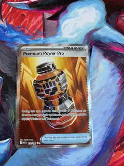 PREMIUM POWER PRO Ultra Rare Holo #174/132 Pokemon TCG Mega Evolution English - Image 1