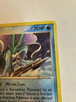 Pokemon TCG Suicune 4/17 POP Series 2 Holo Rare MP - Image 3