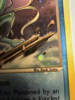Pokemon TCG Suicune 4/17 POP Series 2 Holo Rare MP - Image 4