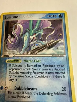 Pokemon TCG Suicune 4/17 POP Series 2 Holo Rare MP - Image 5