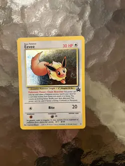 Pokemon TCG Eevee Wizards Black Star Promos 11 Holo - Image 1