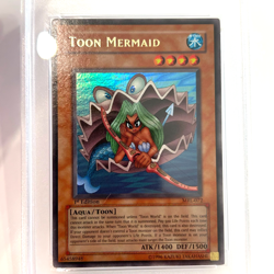Yu-Gi-Oh! "Toon Mermaid" 1st Edition MRL-072 MINT PSA 9 - Image 2