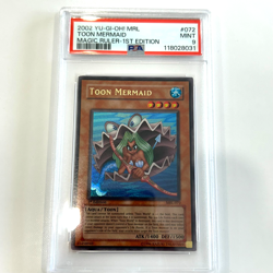 Yu-Gi-Oh! "Toon Mermaid" 1st Edition MRL-072 MINT PSA 9 - Image 4