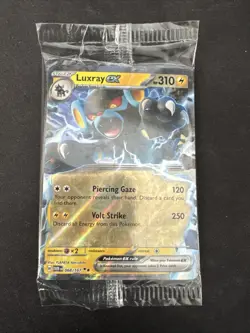 Luxray Ex 068/167 - Meddling Sparks Box Promo Cards SEALED (includes 4 Cards) - Image 1