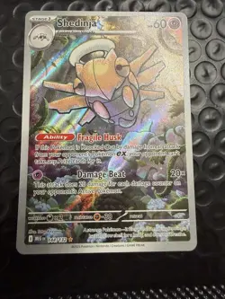 Shedinja - 144/132 - Illustration Rare - Mega Evolutions - Pokemon Card - NM/M - Image 1