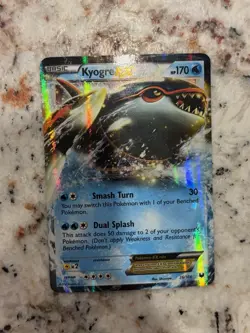 Kyogre EX - 26/108 Dark Explorers - Pokemon Card NM - Image 1