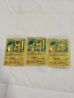 x1 Pikachu - Toys R Us Promo Pokemon Card 26/83 Holo SEALED! MINT 2016 - Image 1