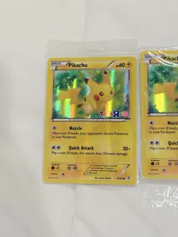 x1 Pikachu - Toys R Us Promo Pokemon Card 26/83 Holo SEALED! MINT 2016 - Image 2