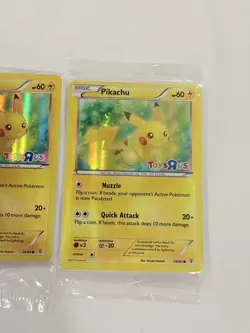 x1 Pikachu - Toys R Us Promo Pokemon Card 26/83 Holo SEALED! MINT 2016 - Image 4