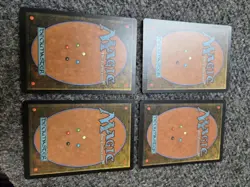 MTG Basalt Monolith Revised Edition Uncommon Card Set of 4 - Image 2