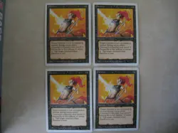 MTG --- Revised -- Paralyze x4 -- LP -- (4 sets of 4 Cards for sale). - Image 5