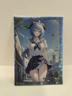 Goddess Story - Anime Waifu Trading Card - Ganyu Genshin SP -02 - Image 1