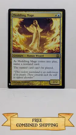 Meddling Mage The List Reprints Regular - Image 1