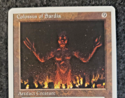 MTG Colossus of Sardia NM/NP - 4th Magic the Gathering ~NEVER PLAYED (DS3D1D6) - Image 3