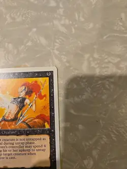 4x MTG Revised PARALYZE Never Played NM/M - Image 4