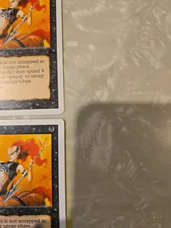 4x MTG Revised PARALYZE Never Played NM/M - Image 5