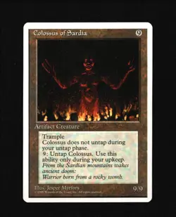 MTG Colossus of Sardia SP/NM- 4th Magic the Gathering ~ Fast Shipping ~ - Image 1