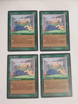 MTG Playset 4x Spore Flower (Fallen Empires/Green/U) - BGM - Image 1