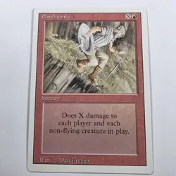 Earthquake - Revised Edition # MTG Magic The Gathering - Image 1