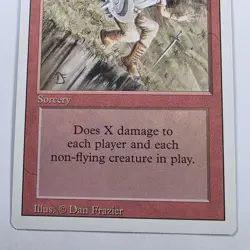 Earthquake - Revised Edition # MTG Magic The Gathering - Image 3