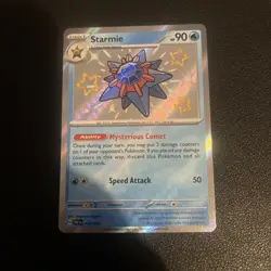 Starmie 119/091 Paldean Fates Pokemon Card - Image 1