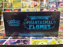 Pokemon TCG: Mega Evolution Phantasmal Flames Elite Trainer Box ETB | IN HAND - Image 5