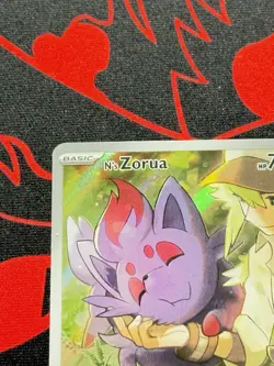 N's Zorua #189 Pokemon Journey Together Promo Black Star English Near Mint - Image 3
