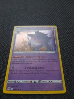 Pokemon TCG Gengar 066/196 Lost Origin Holo Haunter 065/196 Gastly 64/196 - Image 4
