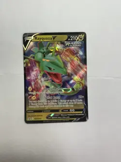 Rayquaza V SWSH Black Star Promos SWSH147 Holo Promo Pokemon TCG NM - Image 1