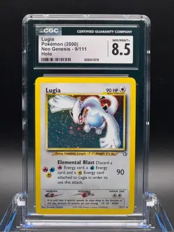 CGC 8.5 NM/MINT+ ✨ - Lugia 9/111 Neo Genesis Holo - 2000 Pokemon - Image 1