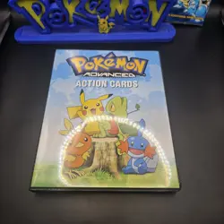 Official 2004 Pokemon Advanced Action Card Folder no cards - Image 2