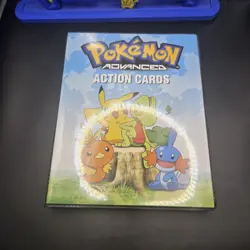 Official 2004 Pokemon Advanced Action Card Folder no cards - Image 3