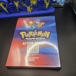 Official 2004 Pokemon Advanced Action Card Folder no cards - Image 5