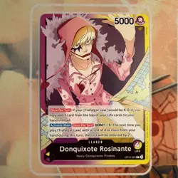Donquixote Rosinante OP12-061 L Leader Legacy of the Master English ONE PIECE - Image 1