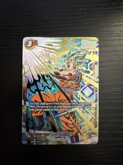Dragon Ball Super Card Game Son Goku Awakened Pulse FB01-015 Top 32 Alt Art - Image 1