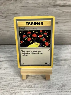 Sleep! Trainer Card 79/82 Team Rocket Set HP - Image 1