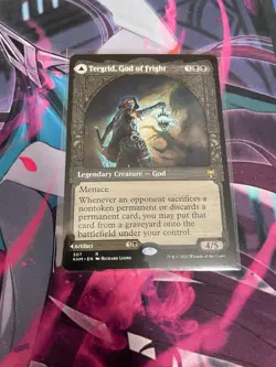 MTG - TERGRID GOD OF FRIGHT - RARE - SHOWCASE - NM - KHM - Image 1