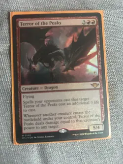 MTG Terror of the Peaks FOIL Outlaws of Thunder Junction (M) OTJ 149 - Image 1