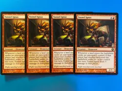 MTG 4x Tunnel Ignus Scars of Mirrodin Modern Magic the Gathering x4 NM - Image 1