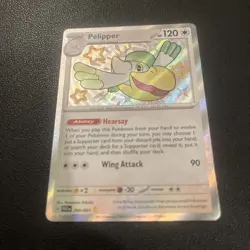 Pokemon - Pelipper - 204/091 - SV: Paldean Fates - Holo - Shiny Rare NM - Image 2