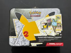 Pokemon 25th Anniversary Celebrations Chest Lunchbox Tin Factory SEALED - Image 1