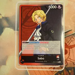 SABO - LEADER - OP05 - FOIL - ONE PIECE CCG - Image 1