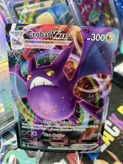 Crobat Vmax 045/072 Shining Fates- Ultra Rare Full Art Pokemon Card *NM* - Image 1